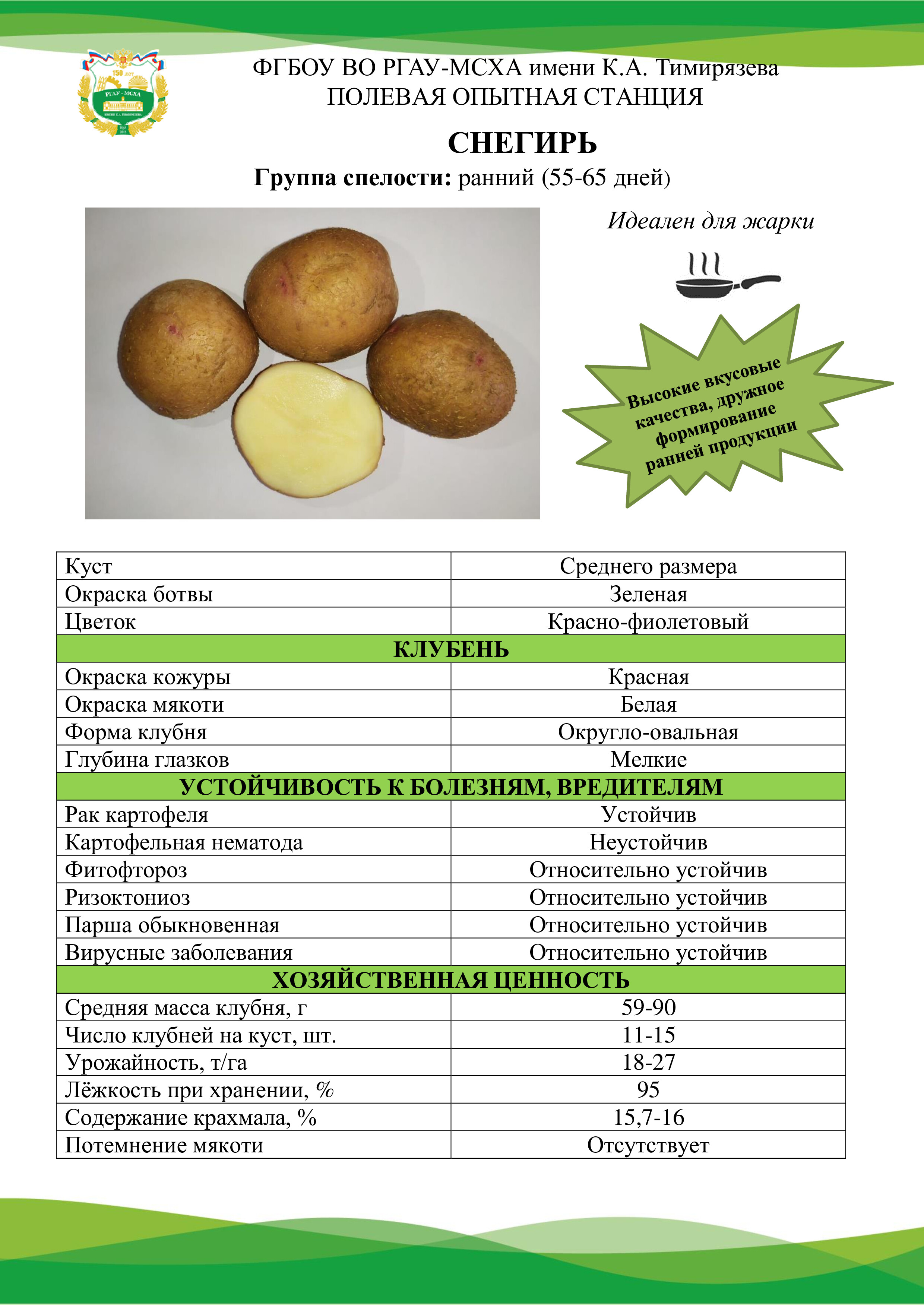 Полевая опытная станция | РГАУ-МСХА